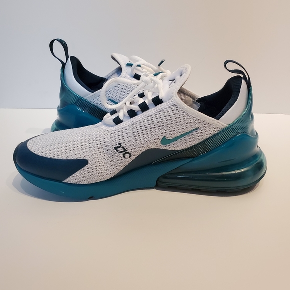 Nike Shoes | Air Max 27 Se White Teal Mens Size 9 Aq964102 | Poshmark